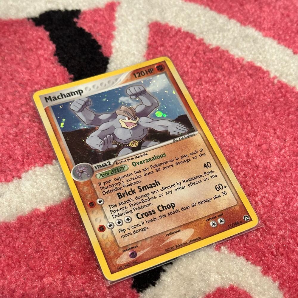 Machamp #11 – EX Power Keepers – As Pictured